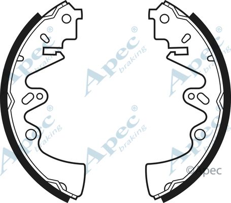 APEC BRAKING Jarrukenkäsarja SHU408